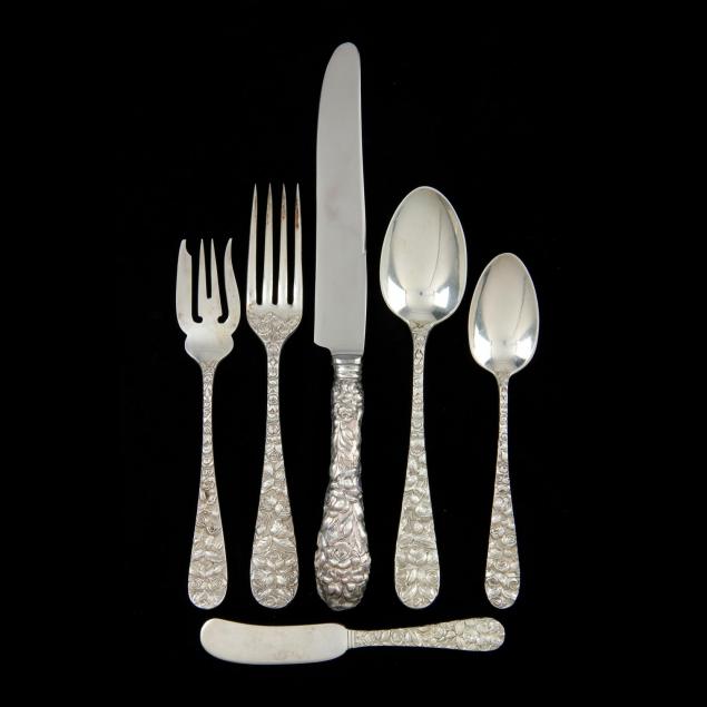 schofield-sterling-silver-baltimore-rose-flatware-set