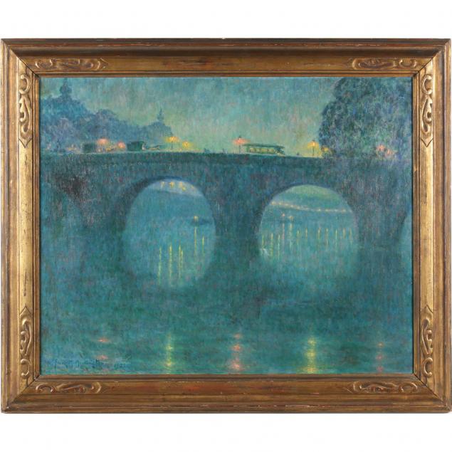 frank-armington-1876-1941-i-pont-royal-paris-le-soir-i