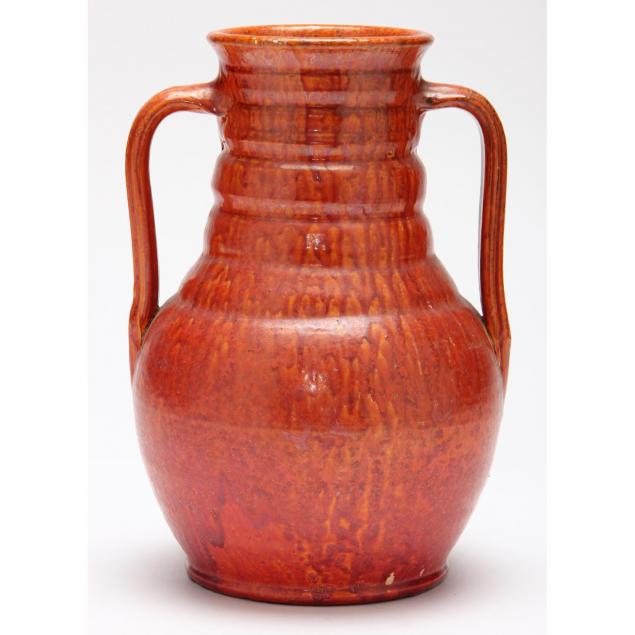 rainbow-pottery-chrome-red-vase