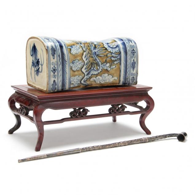 opium-pipe-and-porcelain-head-rest
