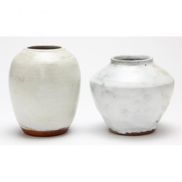 two-jugtown-chinese-white-glazed-vases