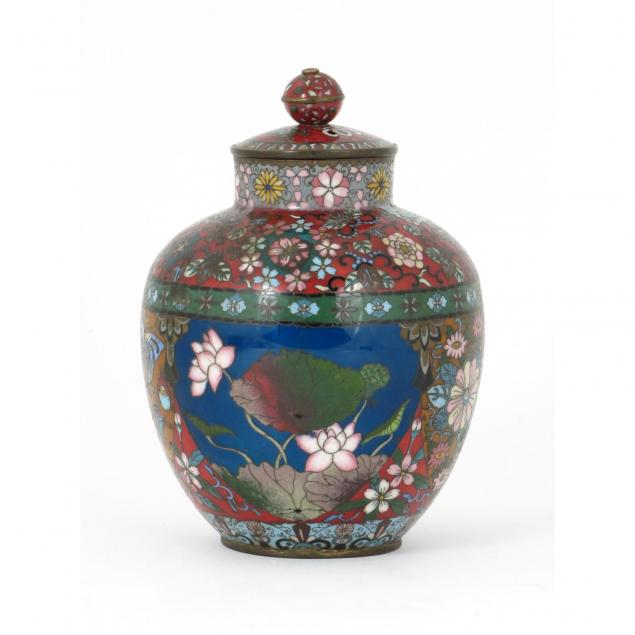 chinese-cloisonne-lidded-jar