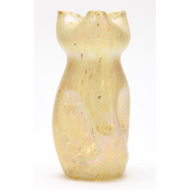 rindskopf-pinched-oil-spot-glass-vase