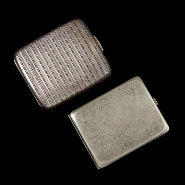 two-silver-cigarette-cases