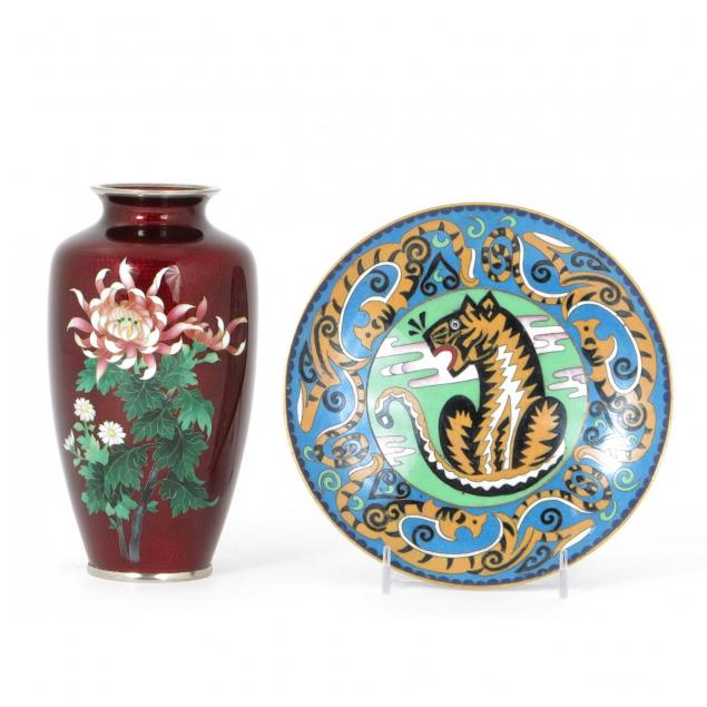 two-pieces-of-contemporary-cloisonne