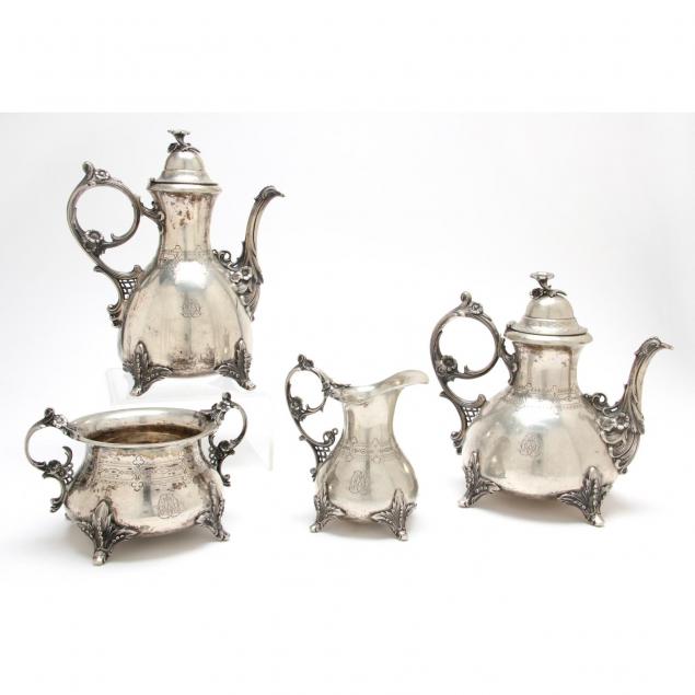 19th-century-german-silver-tea-coffee-service