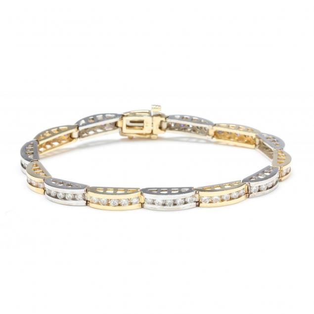 14kt-two-tone-gold-and-diamond-bracelet
