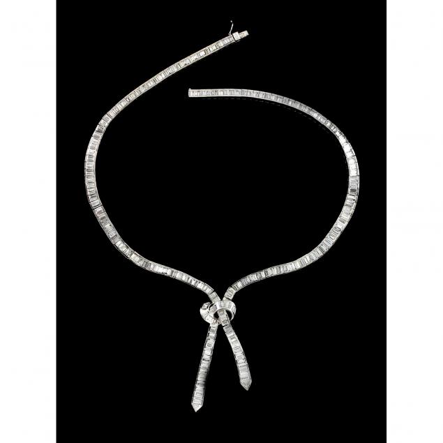 platinum-and-diamond-bow-knot-necklace