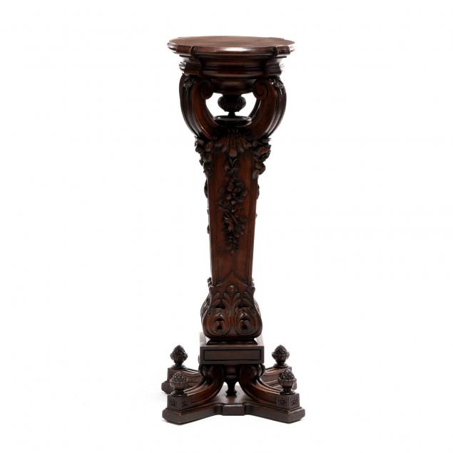 renaissance-revival-carved-pedestal