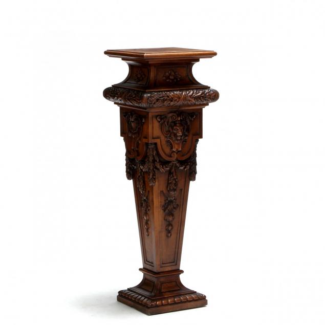 renaissance-revival-carved-pedestal