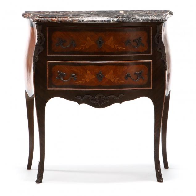 louis-xv-style-inlaid-marble-top-side-stand