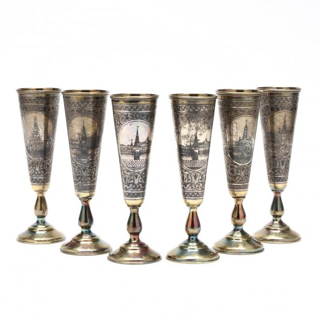 set-of-six-russian-silver-gilt-niello-champagne-flutes