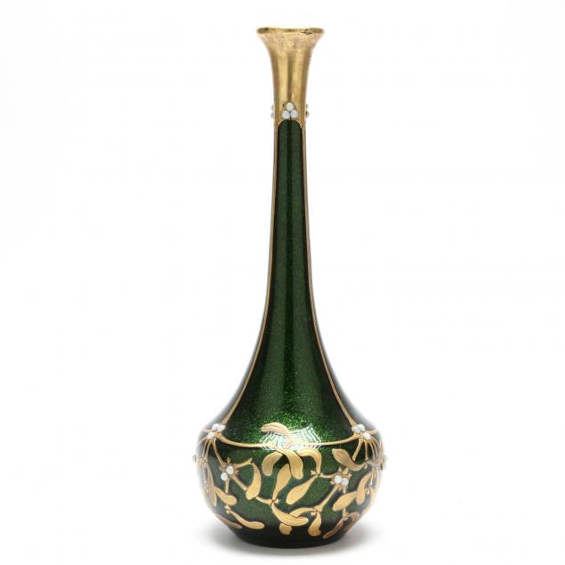 mont-joye-art-nouveau-gilt-and-jeweled-bottle-vase