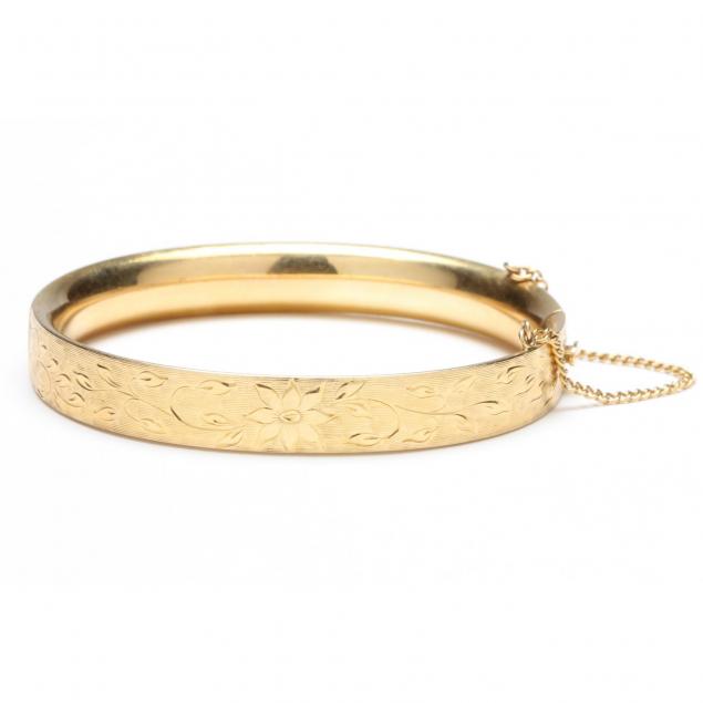 vintage-14kt-bangle-bracelet