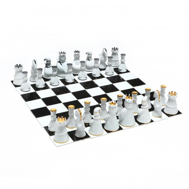 haviland-porcelain-angels-chess-set-with-board-limited-edition