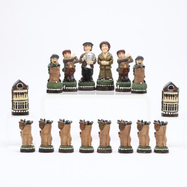 golfers-chess-set