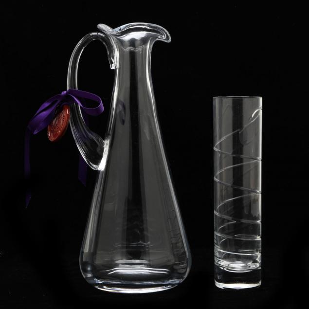 fine-crystal-pitcher-and-vase