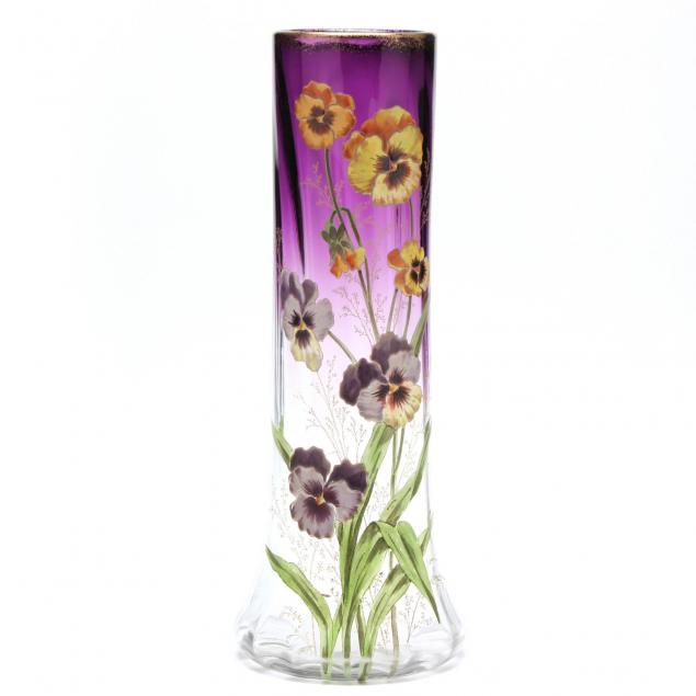 mont-joye-amethyst-glass-vase