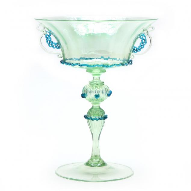 salviati-venetian-art-glass-pedestal-compote