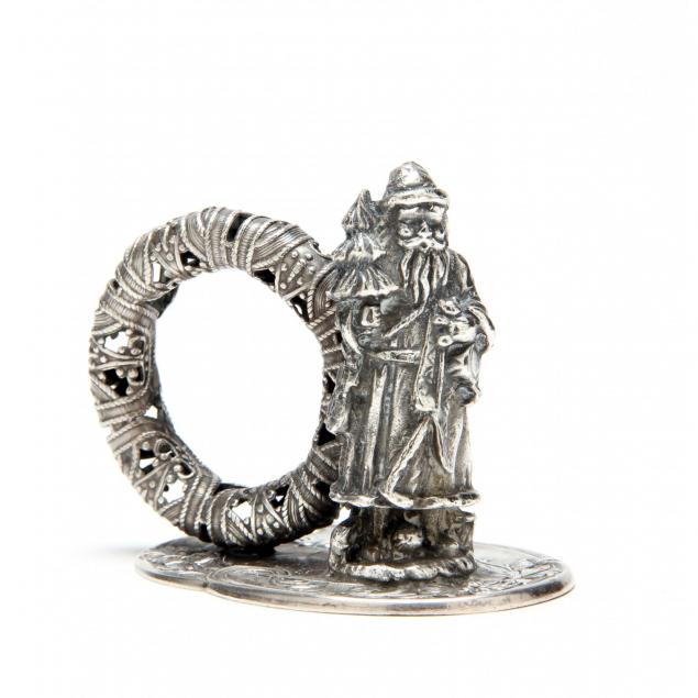 vintage-silverplate-santa-claus-napkin-ring