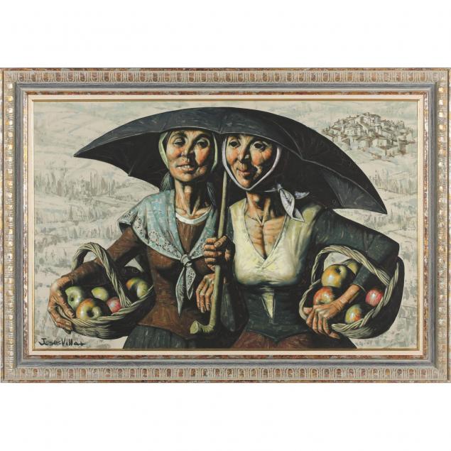 jesus-villar-spanish-b-1930-apple-sellers