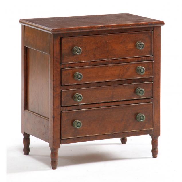 new-england-sheraton-miniature-chest-of-drawers