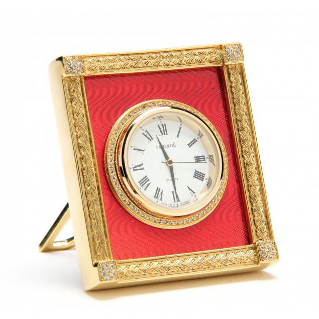 guilloche-enamel-desk-clock-faberge