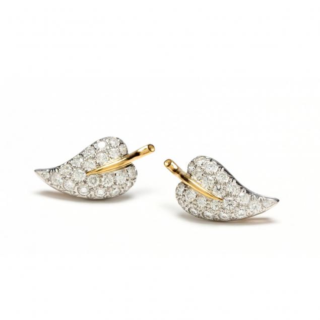 platinum-diamond-earrings-schlumberger