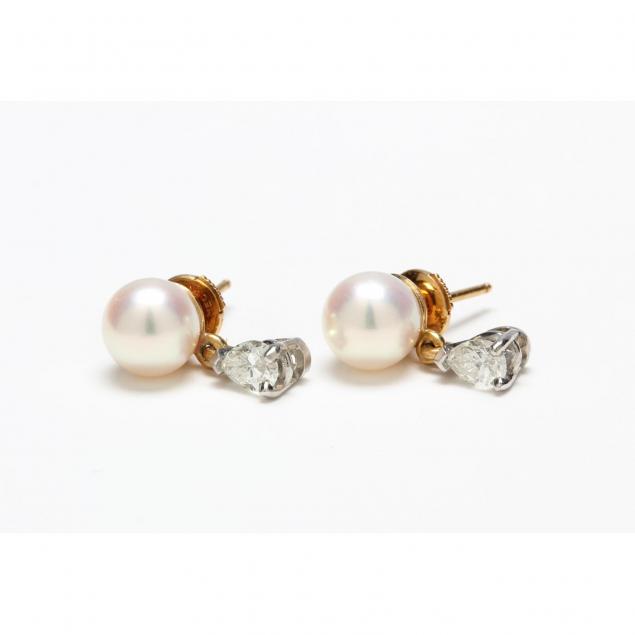pearl-and-diamond-earrings