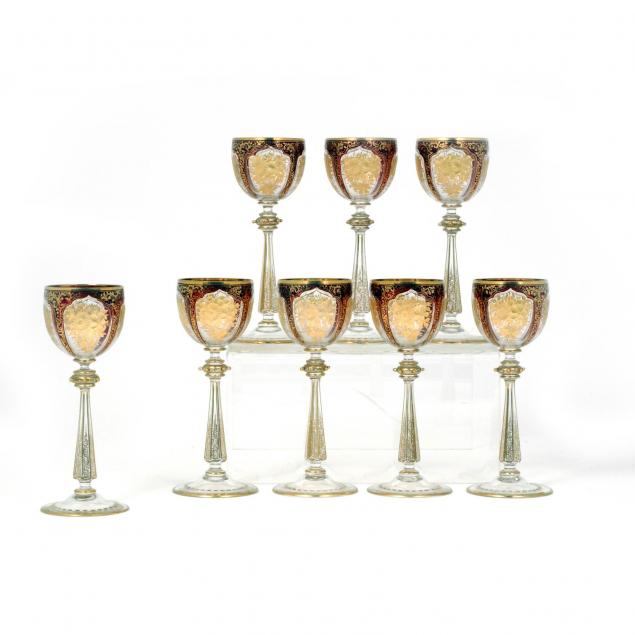 set-of-8-continental-gilt-wine-goblets