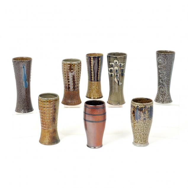 group-of-mark-hewitt-tall-drinking-vessels
