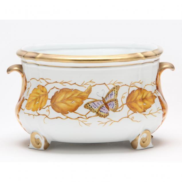 anna-weatherley-oval-cachepot-amber-leaf