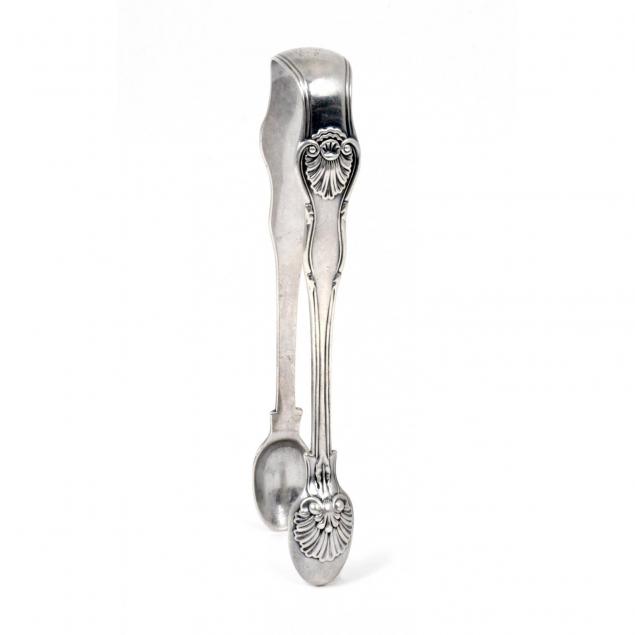 victorian-silver-king-s-pattern-sugar-tongs