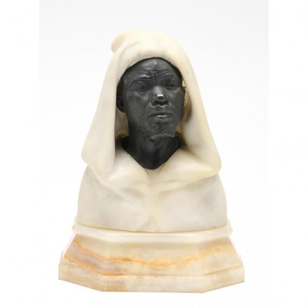 antique-bronze-marble-bust-of-a-moor