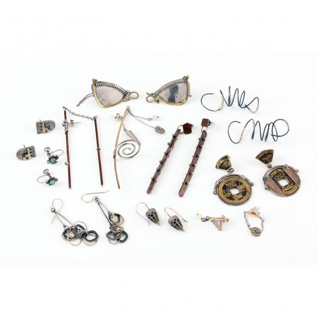 ten-pairs-of-designer-mixed-metal-earrings