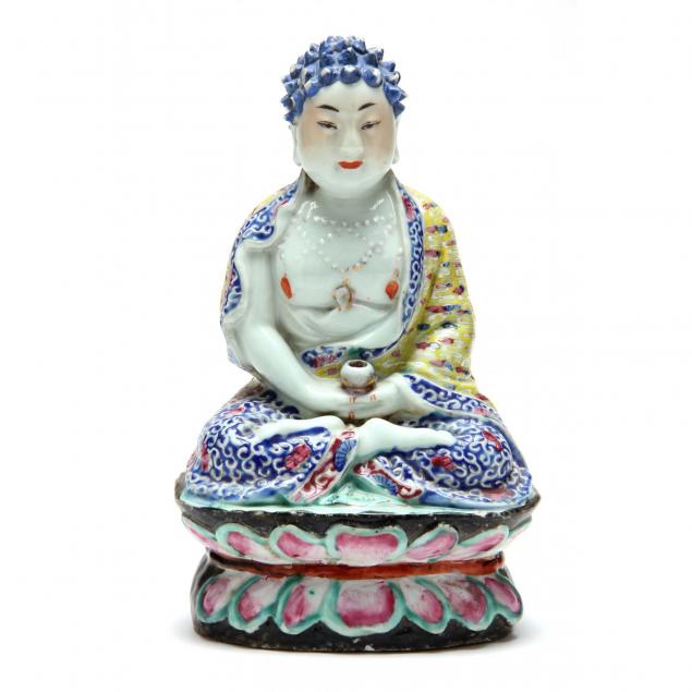 chinese-famille-rose-porcelain-buddha