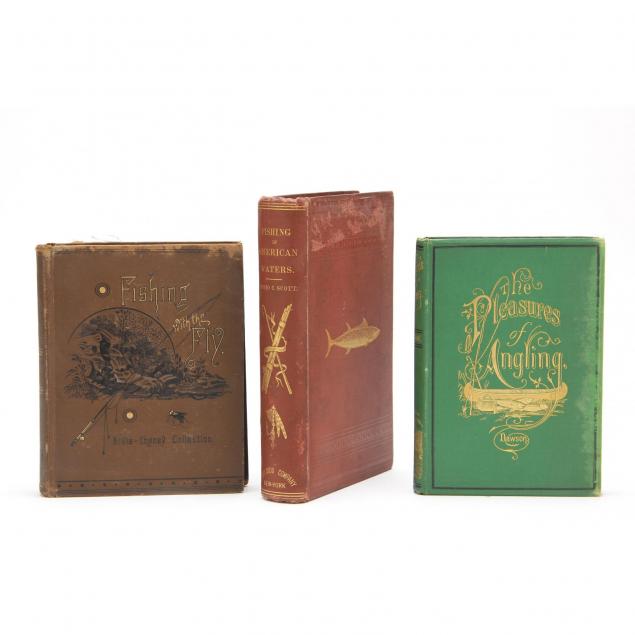 three-antique-fishing-related-books