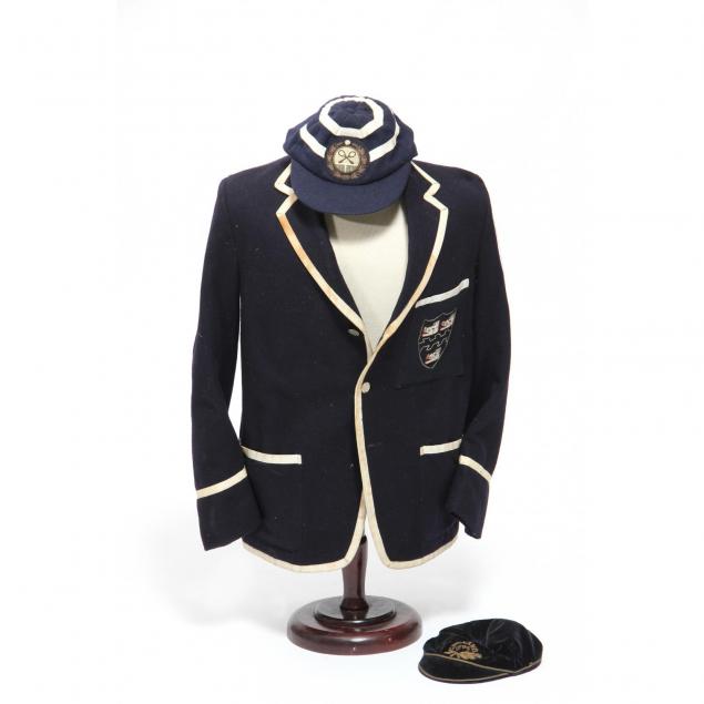 vintage-english-blazer-and-two-caps