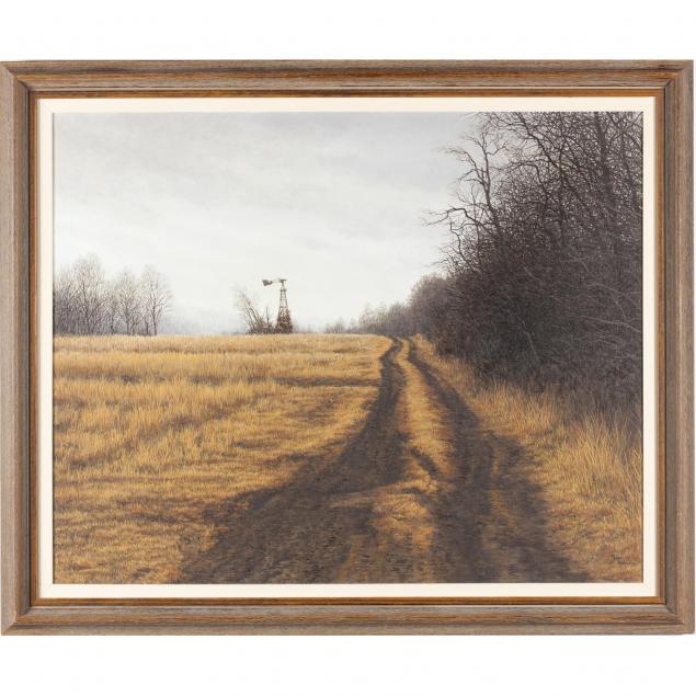 peter-keating-1949-2007-bucks-county-field-in-winter