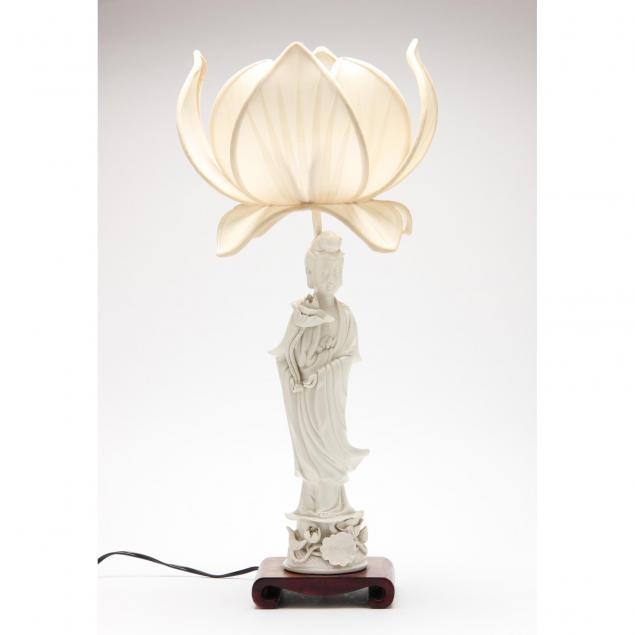 blanc-de-chine-guanyin-figural-table-lamp