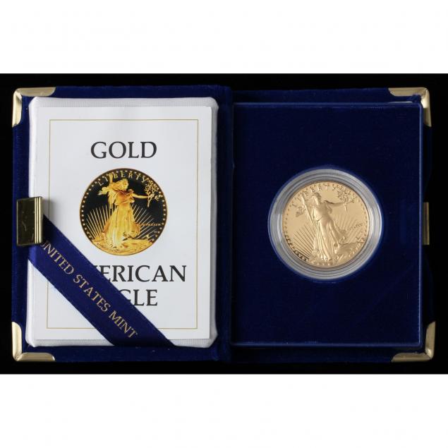 united-states-1986-w-50-gold-one-ounce-proof-gold-bullion-coin