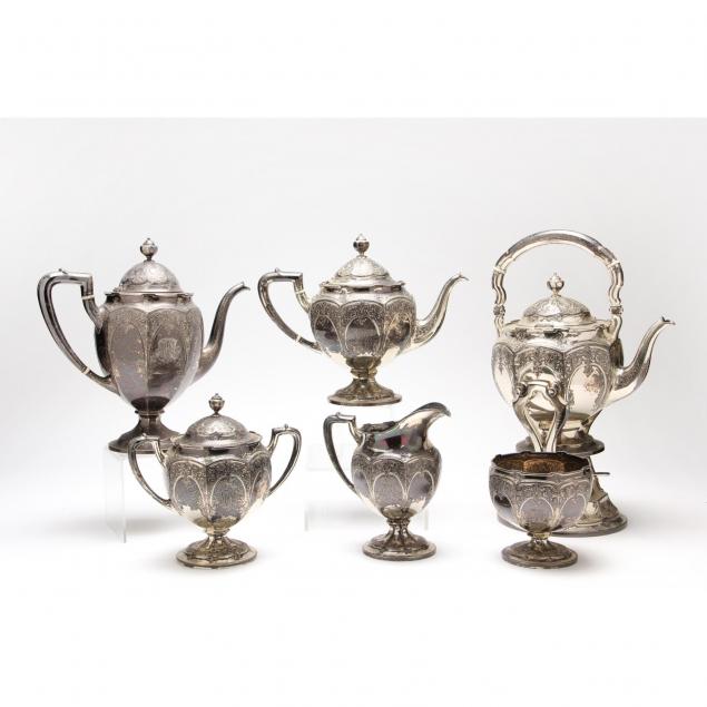 bailey-banks-biddle-sterling-silver-tea-coffee-service