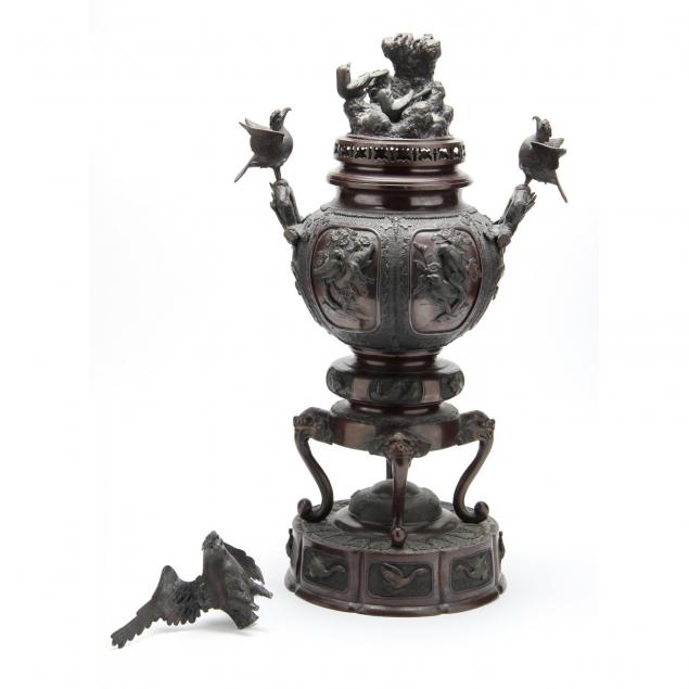 a-large-japanese-meiji-period-bronze-censer