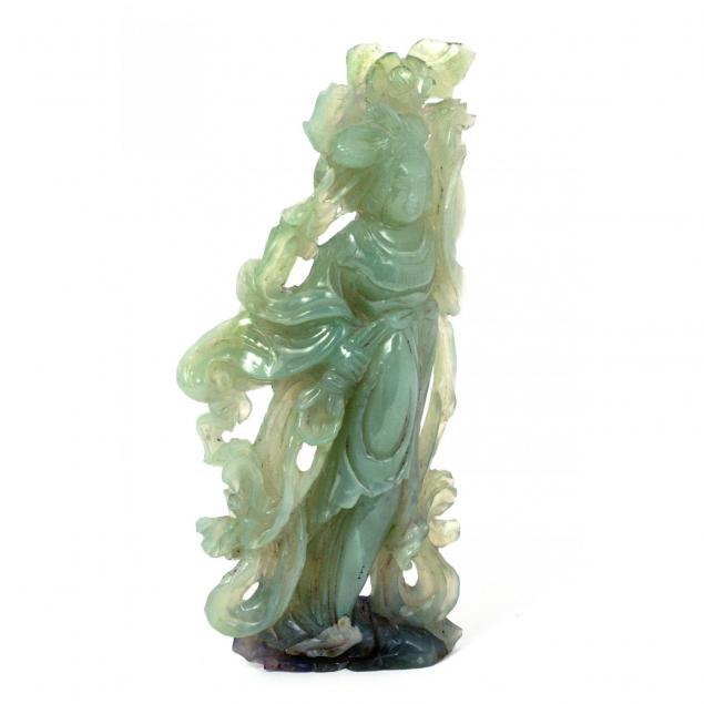 carved-stone-figure-of-quan-yin