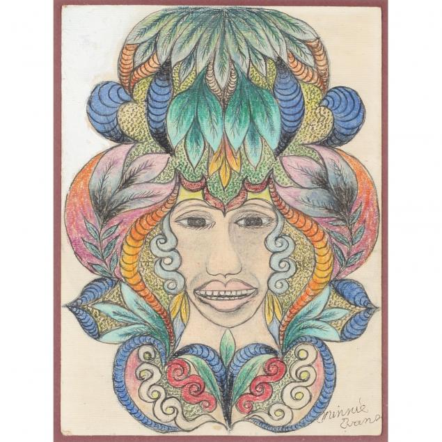 minnie-evans-nc-1892-1987-untitled-central-face