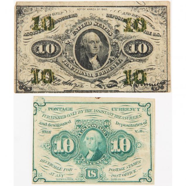 two-pieces-of-u-s-fractional-currency