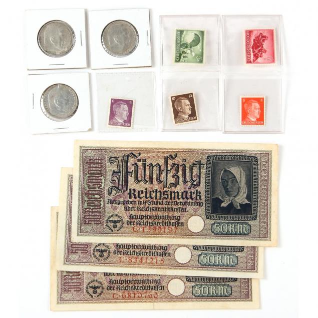 third-reich-stamps-coins-and-currency