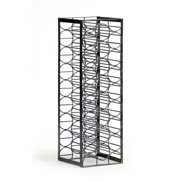 contemporary-industrial-iron-wine-rack