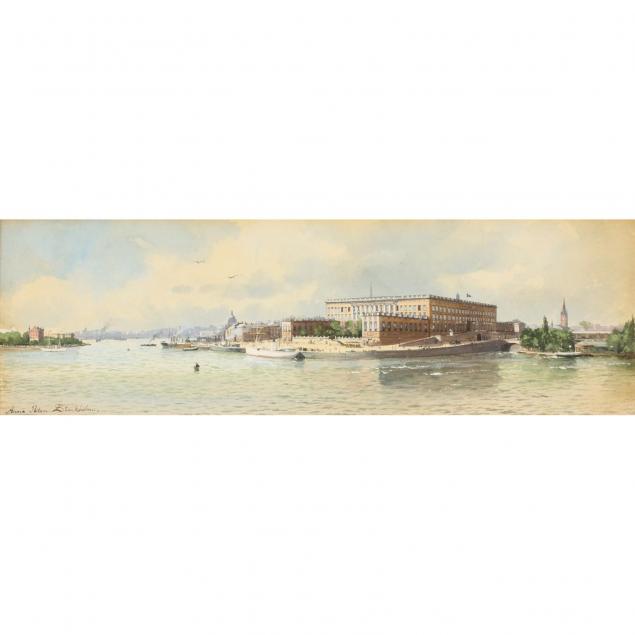 anna-sofia-palm-de-rosa-swedish-1859-1924-view-of-stockholm-palace