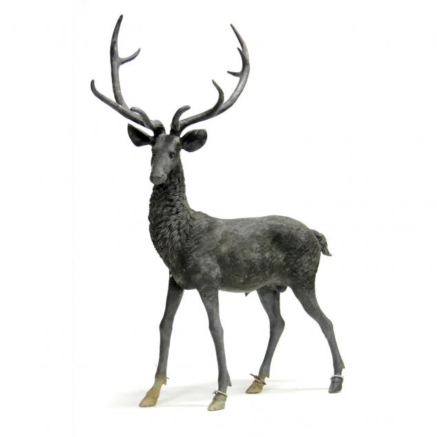 life-size-bronze-sculpture-of-a-stag